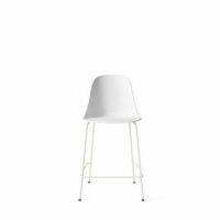 Harbour Counter Chair - City Velvet marron Blanc Menu