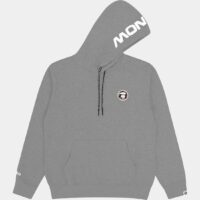 Hoodie Now droit molletonné Gris AAPE by A Bathing Ape