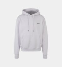 Hoodie Onset droit coton bio molletonné signature Violet AVNIER