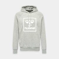 Hoodie ajusté Gros Logo Gris Hummel