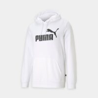 Hoodie droit Big Logo Blanc Puma