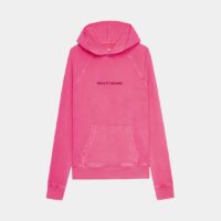 Hoodie droit Georgy Happy en coton Rose Zadig&Voltaire