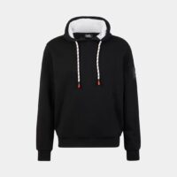 Hoodie droit molletonné Noir Karl Lagerfeld