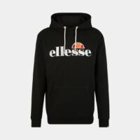 Hoodie signature et logo brodés Noir Ellesse