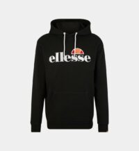 Hoodie signature et logo brodés Noir Ellesse