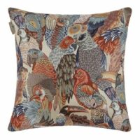 Housse de coussin JUNGLE BIRDS Multicolore Madura