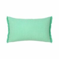 Housse de coussin Viscose - Coton - Lin