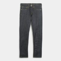 Jean ED80 slim coton enduit Bleu Edwin