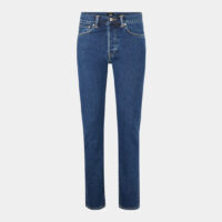 Jean ED80 slim tapered coton stretch brut Bleu Edwin