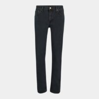 Jean Gritty Jackson droit coton organique Noir Nudie Jeans