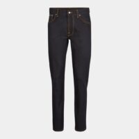 Jean Lean Dean slim brut Bleu Nudie Jeans