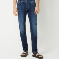 Jean Spike droit stretch Bleu Pepe Jeans