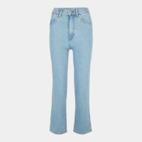 Jean Wild West droit stretch taille haute Bleu Wrangler