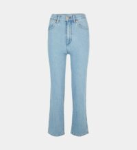 Jean Wild West droit stretch taille haute Bleu Wrangler