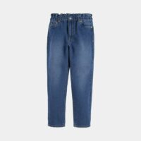 Jean ample taille haute Bleu Levi's Kids