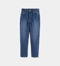 Jean ample taille haute Bleu Levi's Kids