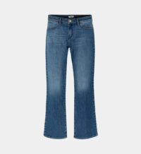 Jean bootcut stretch délavé Bleu Wrangler