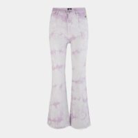 Jean bootcut tie & dye coton x Smiley Violet Lee