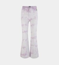 Jean bootcut tie & dye coton x Smiley Violet Lee