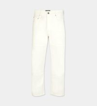 Jean droit Corner coton bio Blanc Etudes