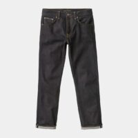 Jean droit Gritty Jackson Bleu Nudie Jeans