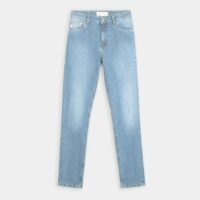 Jean droit Swan coton bio mélangé Bleu Mud Jeans