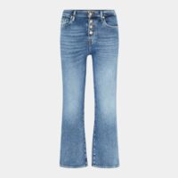 Jean droit crop Alexa coton Bleu 7 For All Mankind