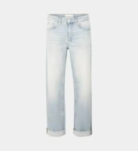 Jean droit stone washed Bleu Calvin Klein Jeans