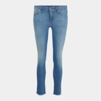 Jean slim 7/8 Illusion Necessity effet délavé Bleu 7 For All Mankind