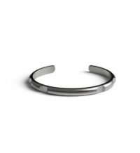 Jonc argent ajustable J7 Gris Henko