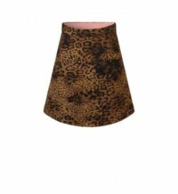 Jupe Wallpaper Panther marron Marron Manoush