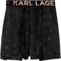 Jupe culotte Noir Karl Lagerfeld Kids