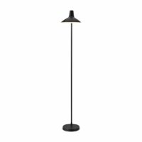 Lampadaire Darci métal noir H143 cm Noir DFTP