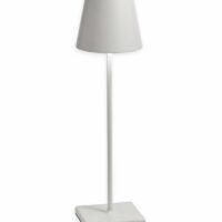 Lampe à poser Poldina Pro blanche Blanc Zafferano