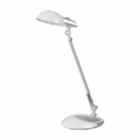 Lampe de bureau Bloom blanc Blanc Aluminor