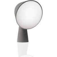 Lampe de table BINIC grise 14 x 14 x 20 cm Gris Foscarini