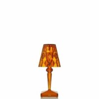 Lampe de table Battery  - prune Marron Kartell