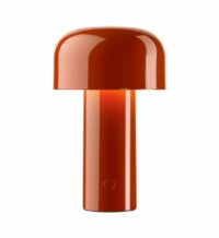 Lampe de table Bellhop brique rechargeable 210 x Ø125 mm Rouge Flos
