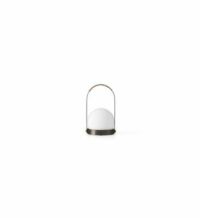 Lampe de table à LED Carrie  - laiton bronzé Jaune Menu