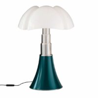 Lampe de table medium Pipistrello vert agave H50 à 62 cm Vert Martinelli Luce