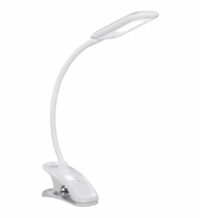 Lampe flexible sur pince LED MIKA blanc 5W Blanc Aluminor