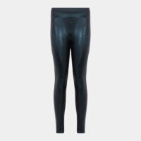 Legging skinny enduit embossé Noir Mugler