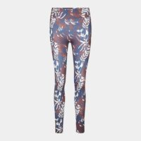 Legging sport imprimé jungle fibre Econyl Bleu Les Poulettes