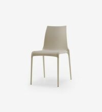 Lot de 2 chaises PETRA by Claudio Dondoli & Marco Pocci Beige Cinna