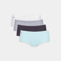 Lot de 4 culottes Basic Midi Multicolore Sloggi