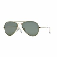 Lunettes de soleil polarisées AVIATOR LARGE METAL RB3025 Vert Ray Ban