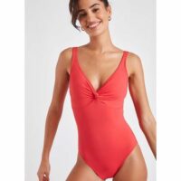 Maillot 1 pièce NANCIE LAVANDOU Rouge Livia