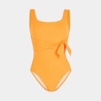 Maillot de bain 1 pièce Txipi noeud Jaune Iodus