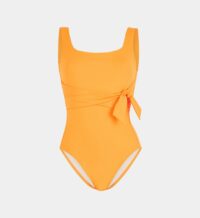 Maillot de bain 1 pièce Txipi noeud Jaune Iodus