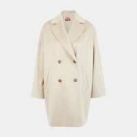 Manteau court Ronchi Beige Studio Max Mara